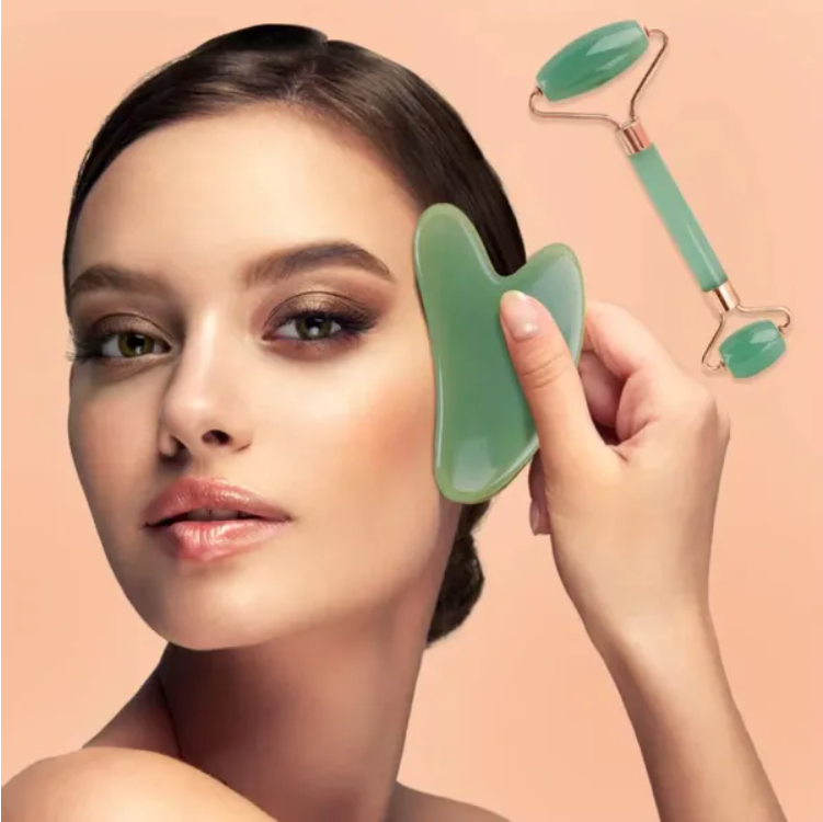 Rekuver Gua Sha Set – 2 Piece Facial Tool